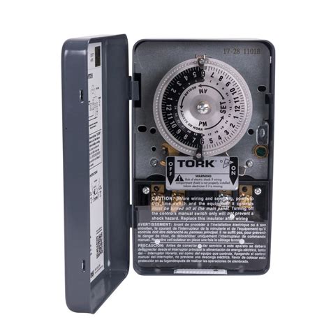 tork metal box dual mechanical timer|tork timer parts home depot.